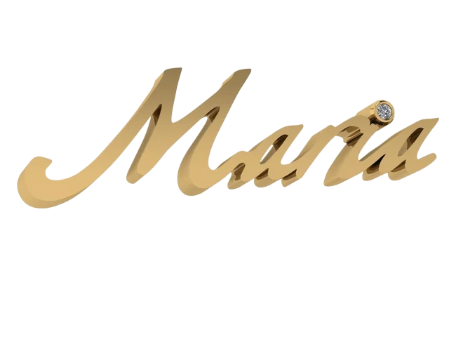 Кулон с именем Maria