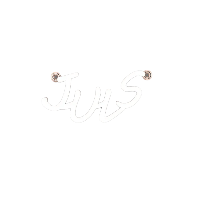 Кулон с надписью Juls
