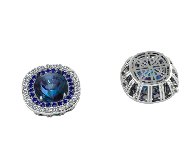 Замок-коробочка с александритом