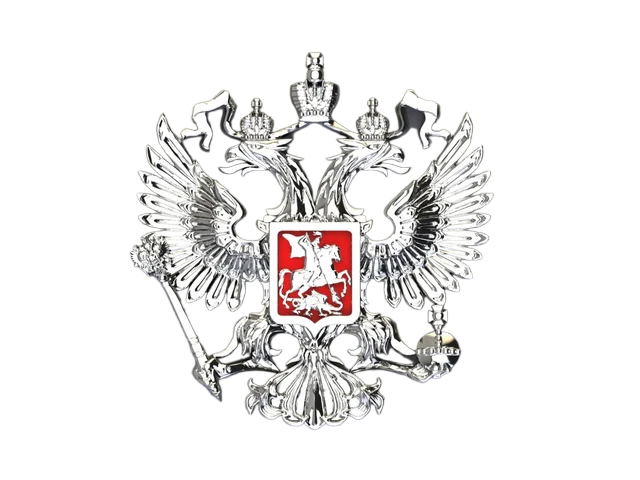 Деталь с двуглавым орлом и коронами