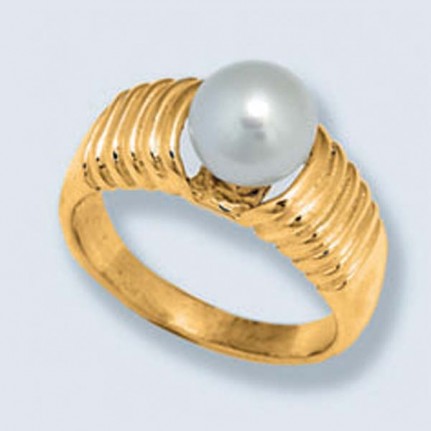 Кольцо с жемчугом 088