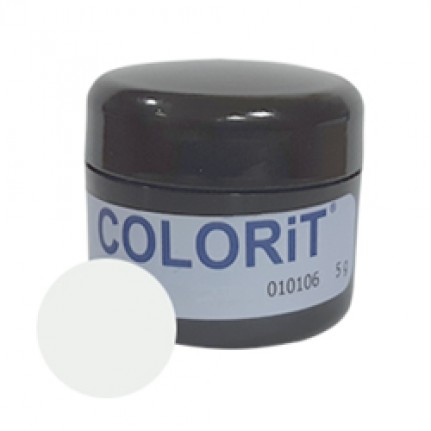 Эмаль COLORIT непрозрачный белый Basic White, 5 гр.