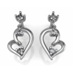 Серьги Сердце Os 4083