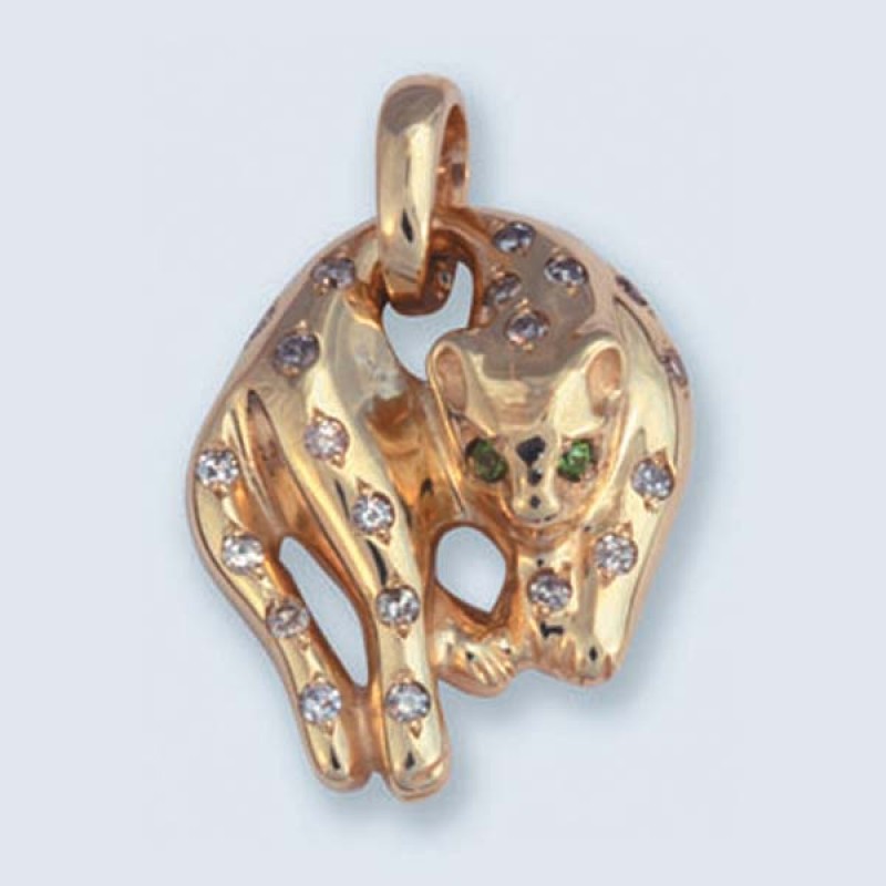 Подвеска с камнями П-216