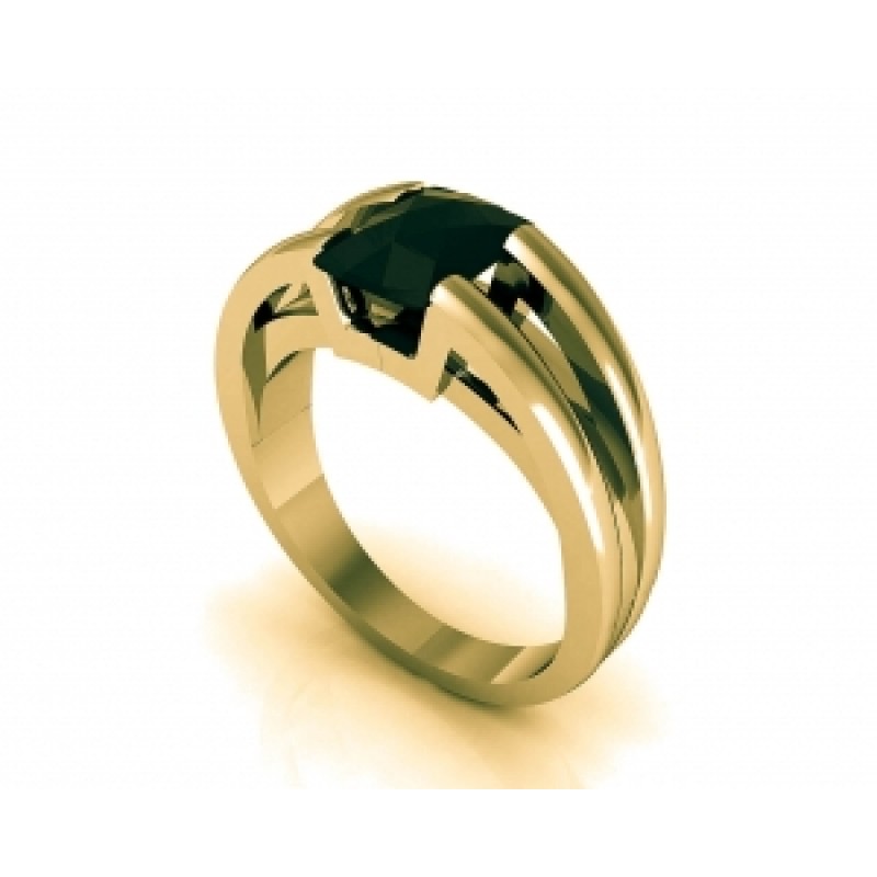 Кольцо с крупным камнем Os 3038