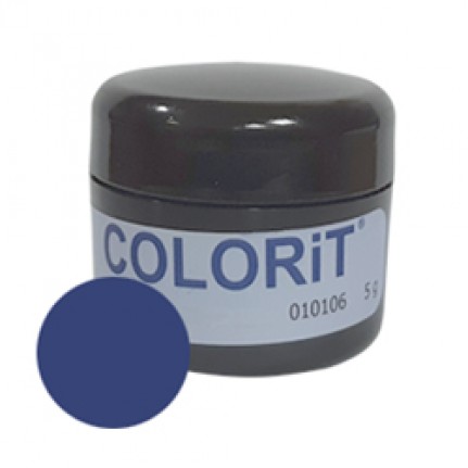 Эмаль COLORIT непрозрачный глубокий голубой Deep Blue, 5 гр.