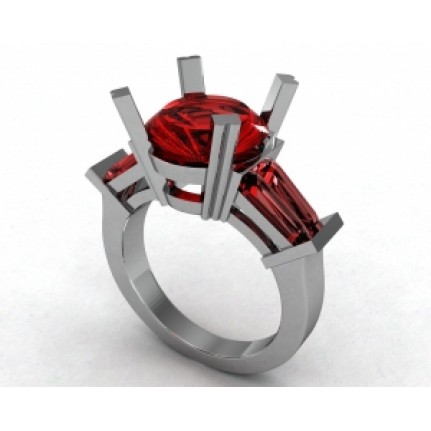 Кольцо с крупными камнями Os 7129