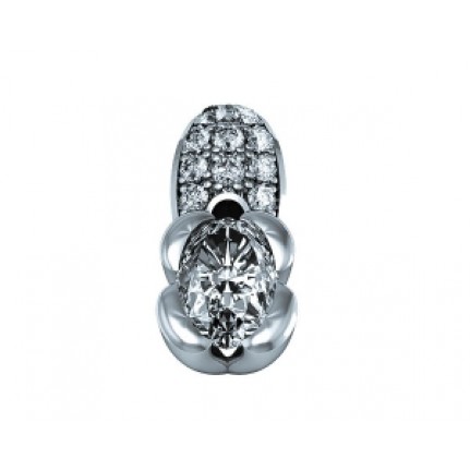 Подвеска с крупным камнем Os 1497