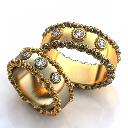 Обручальные кольца на заказ