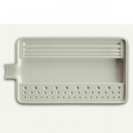 Лоток для сортировки камней 180х100 мм (белый)