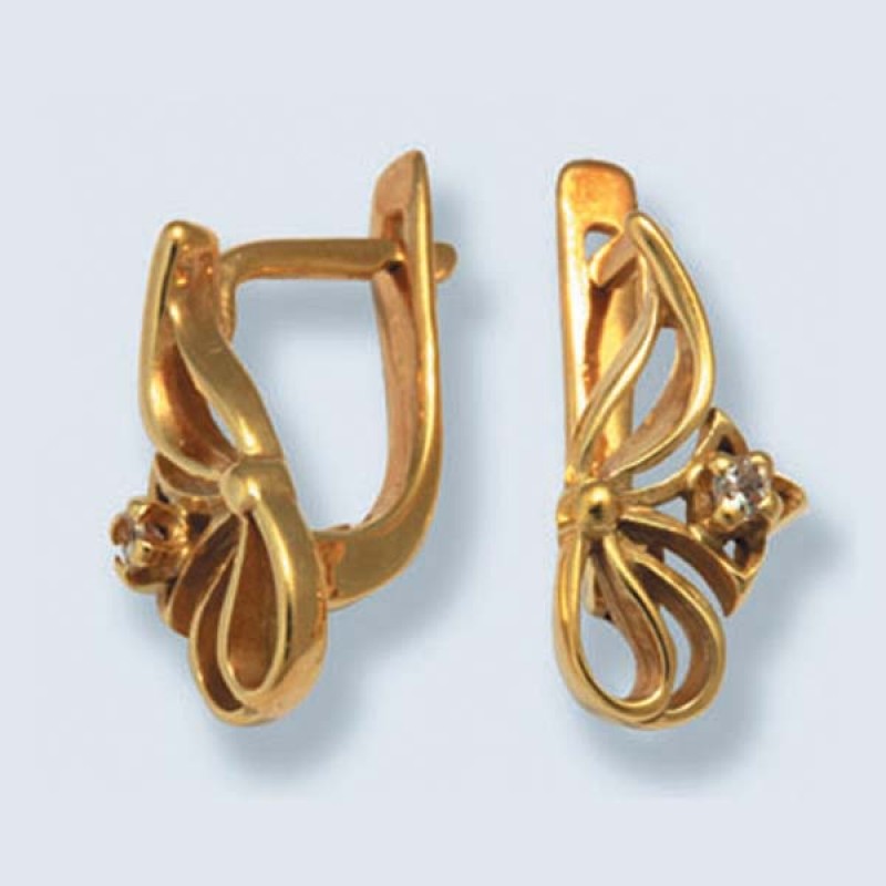 Серьги с камнями С-015