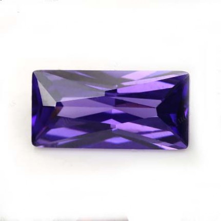 аметист багет- 6х4мм