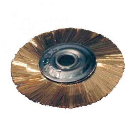 Крацовка радиал. латунь Ф19 GROBET 16.880 прямая