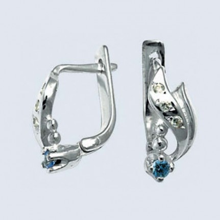 Серьги с камнями С-027