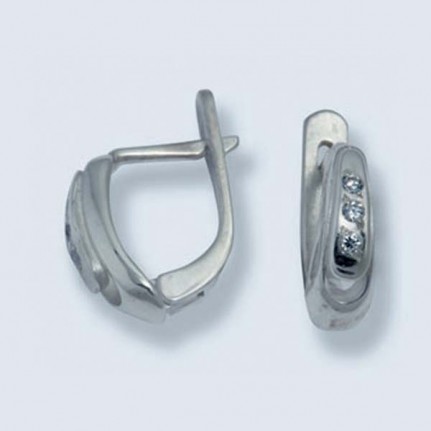 Серьги с камнями С-028