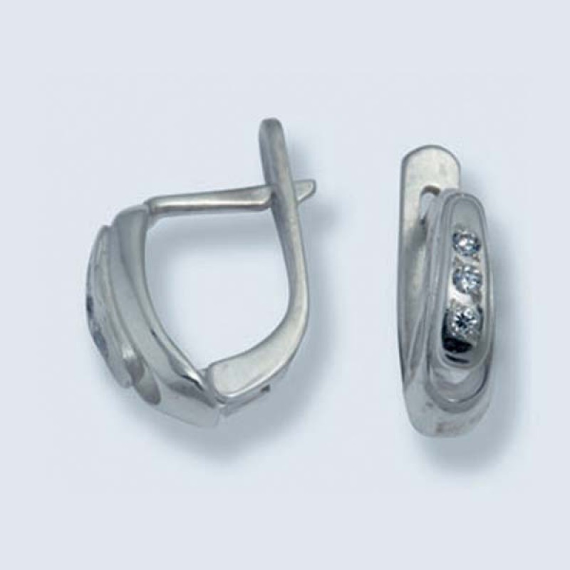 Серьги с камнями С-028