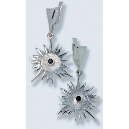 Серьги с камнями С-222