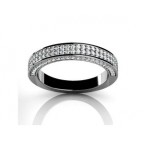 Обручальное кольцо с дорожками камней Os 2196