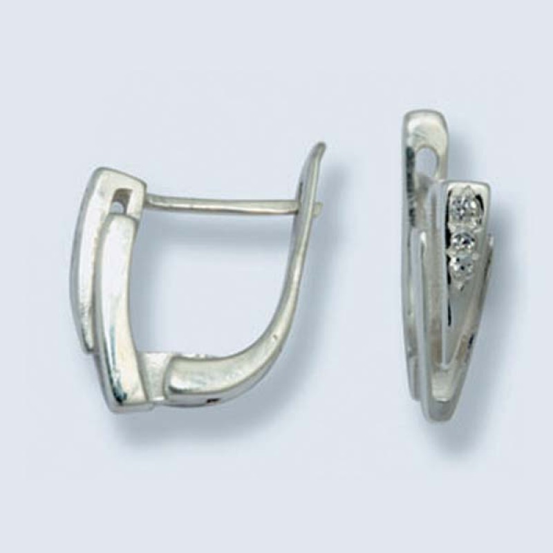 Серьги с камнями С-018