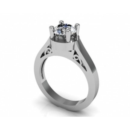 Кольцо с крупным камнем Os 2534