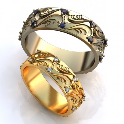 Обручальные кольца на заказ
