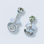 Пусеты с камнями С-554