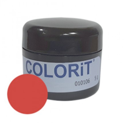 Эмаль COLORIT непрозрачный глубокий красный Deep Red, 5 гр.