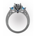 Кольцо с крупными камнями Os 2641