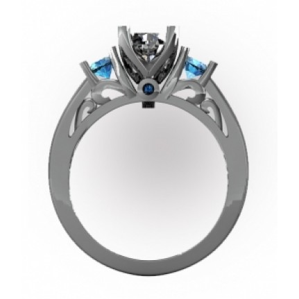 Кольцо с крупными камнями Os 2641