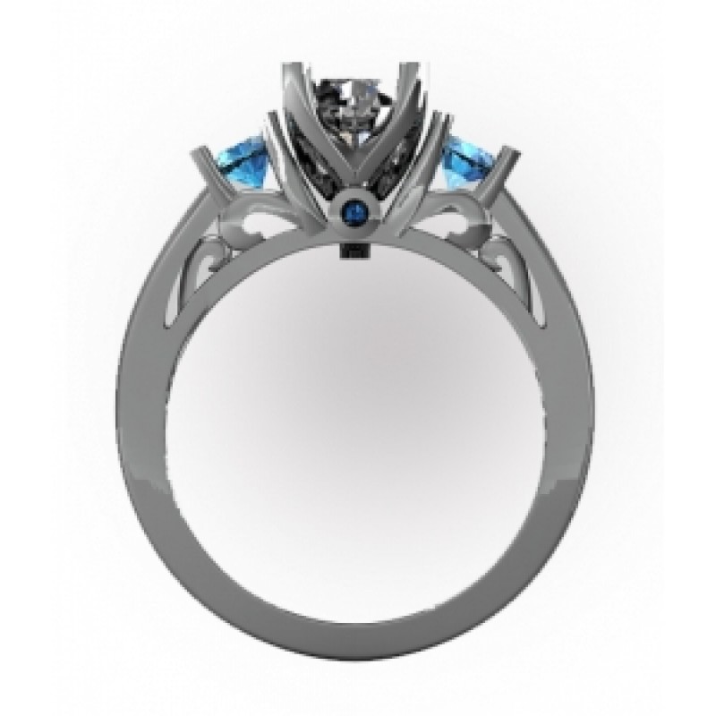 Кольцо с крупными камнями Os 2641