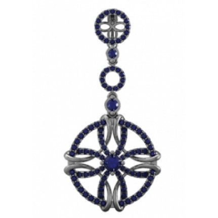 Подвеска с дорожками камней Os 1577