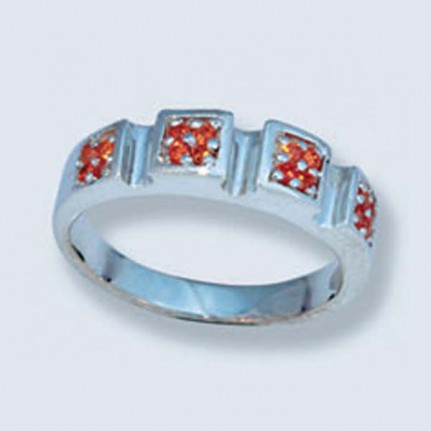 Кольцо с камнями 1123