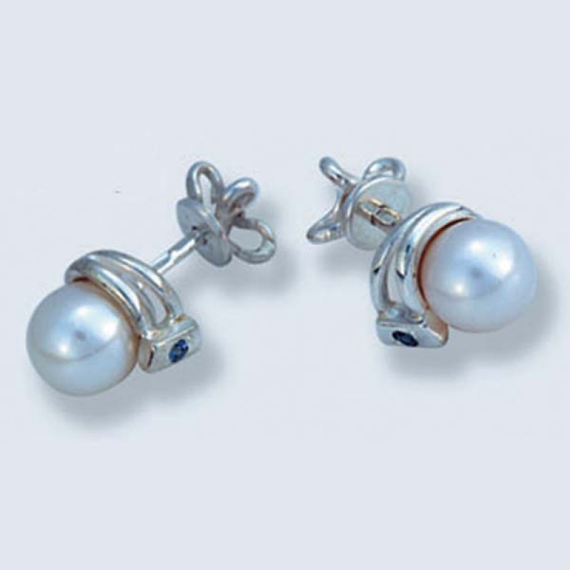 Пусеты с жемчугом С-500