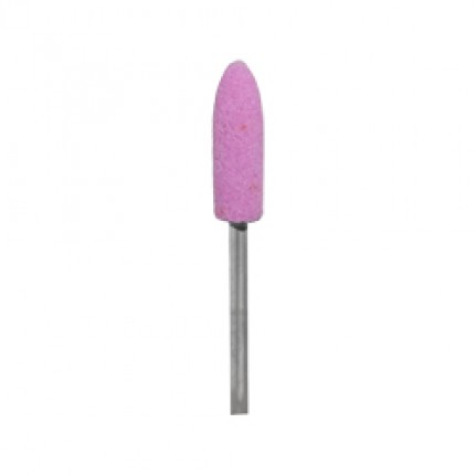 Головка абразивная розовая пуля 6х12 мм