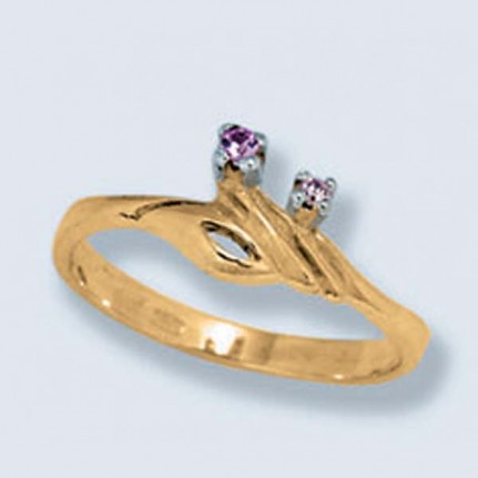 Кольцо с камнями 064