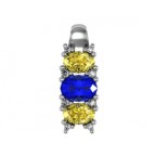 Подвеска с крупными камнями Os 1567