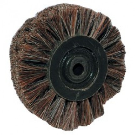 Щетка Торжок №1 60х12 мм. 4-х рядн. (волос темная-мягкая)