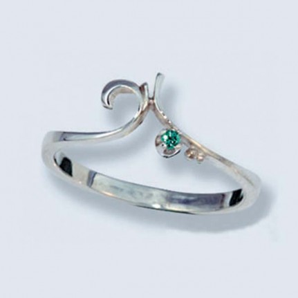 Кольцо с камнем 1801