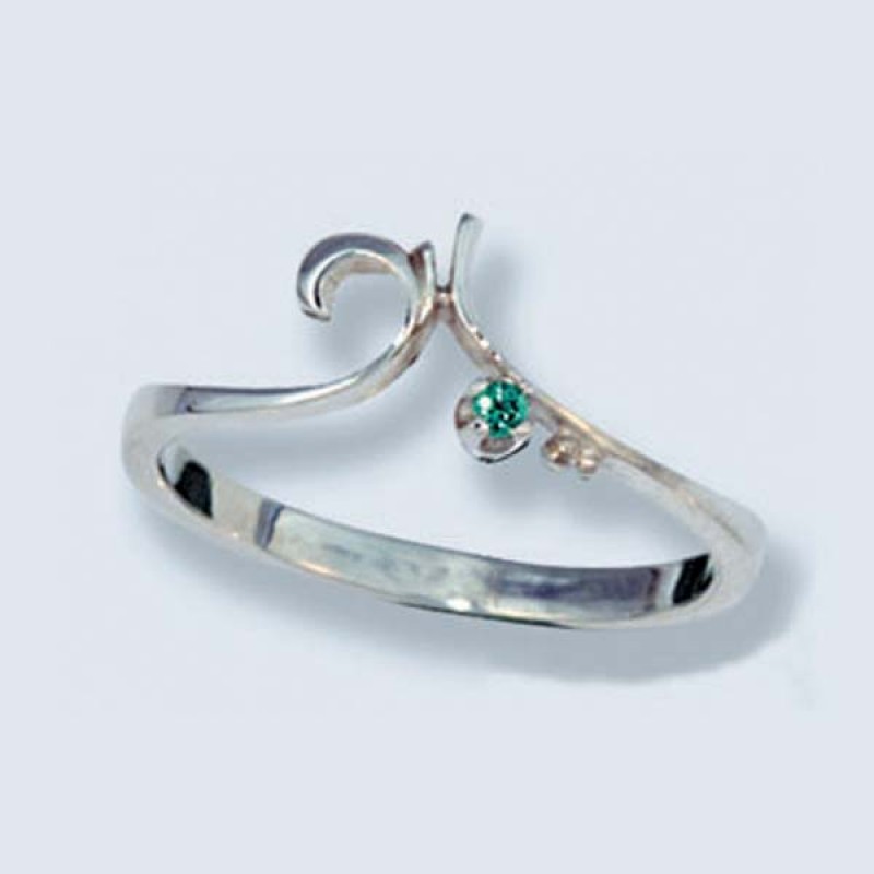 Кольцо с камнем 1801