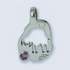 Подвеска с камнем (телец) П-427