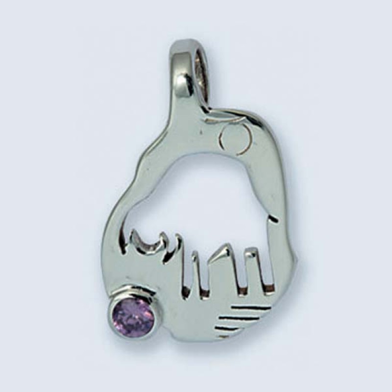 Подвеска с камнем (телец) П-427