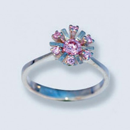 Кольцо с камнями 1132