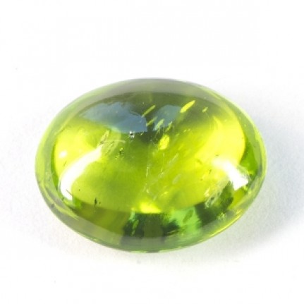 хризолит круг-кабошон - 7.0мм