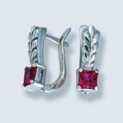 Серьги с камнями С-521
