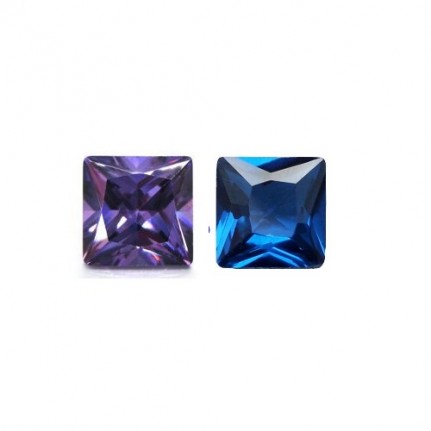 ювелирное стекло квадрат- 7х7mm