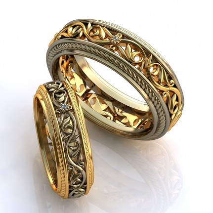 Обручальные кольца на заказ