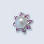 Подвеска с жемчугом П-010