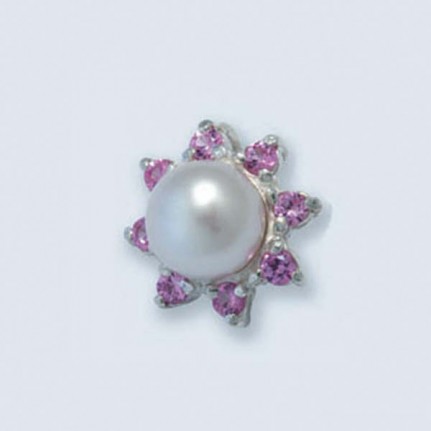 Подвеска с жемчугом П-010