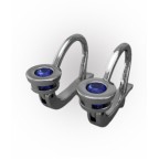 Серьги с крупным камнем Os 4062