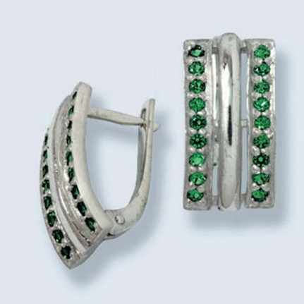 Серьги с камнями С-293